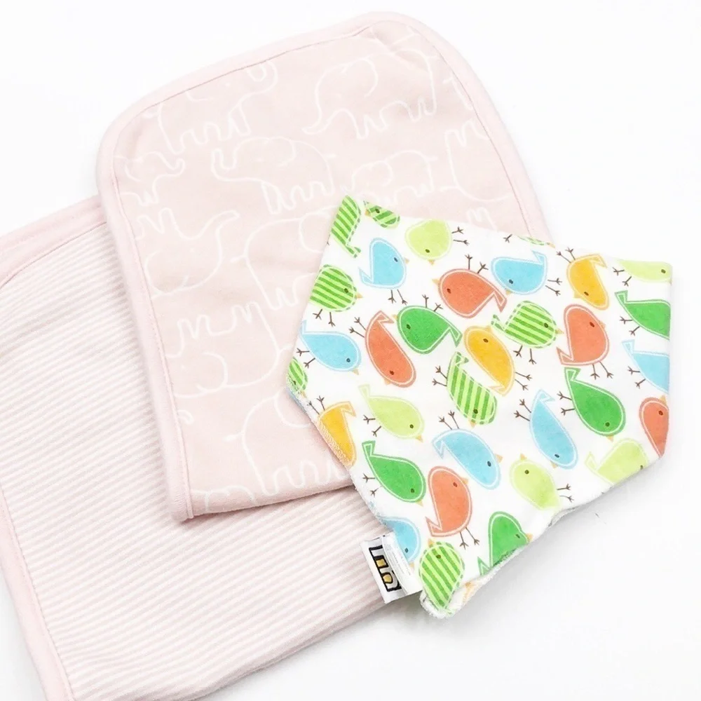 Carter's burpcloth set + bib